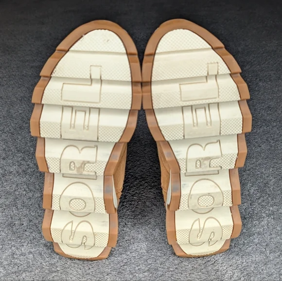 Sorel Kinetic Ankle Boots Waterproof Suede Tan Women's 7 - Picture 16 of 16